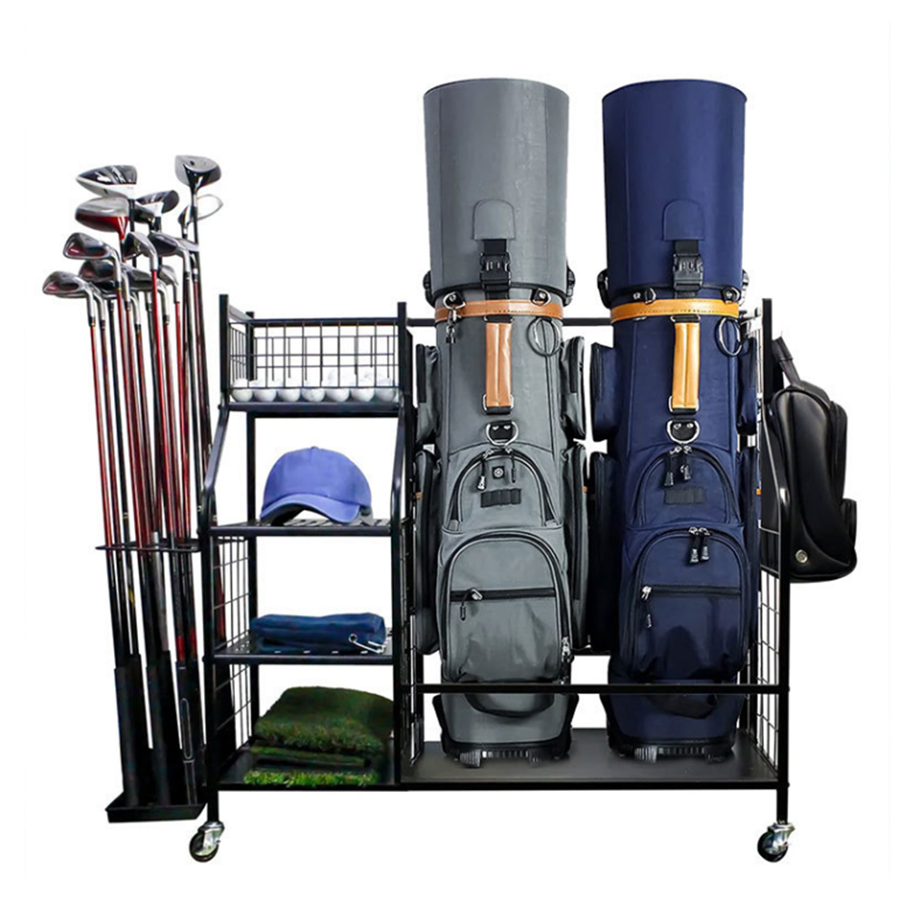 Sports Equipment Garage Storage - Stojak do przechowywania toreb golfowych Stojak