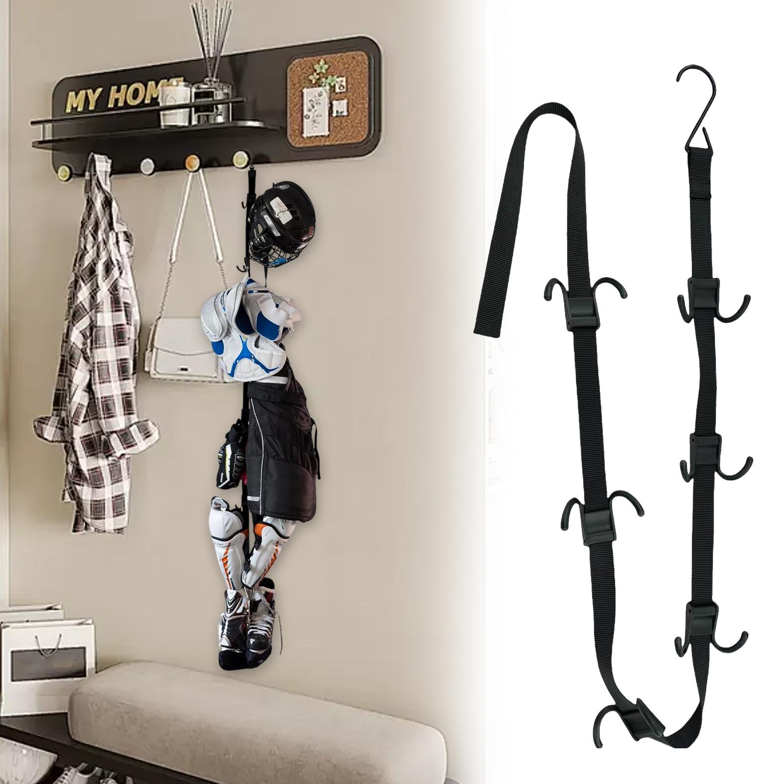 Sports Equipment Drying Rack - Przenośny organizer na sprzęt hokejowy z
