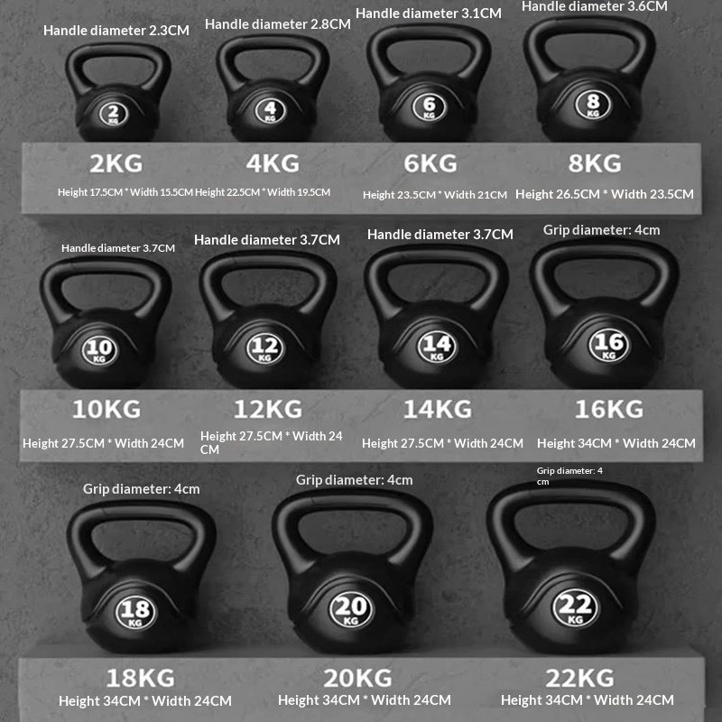 Sports Equipment Game - Kettlebell 8kg z regulacją obciążenia, ergonomiczny