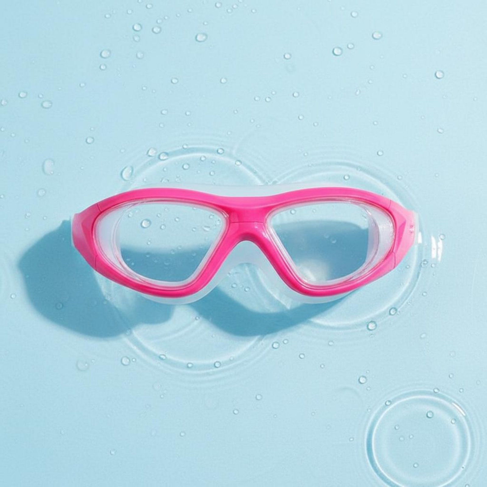 Swimming Goggles Anti Fog - Okulary pływackie z powłoką anti-fog, szczelne,