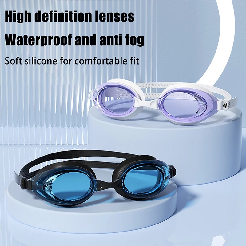 Swimming Goggles Anti Fog - Profesjonalne okulary pływackie dla dorosłych mężczyzn