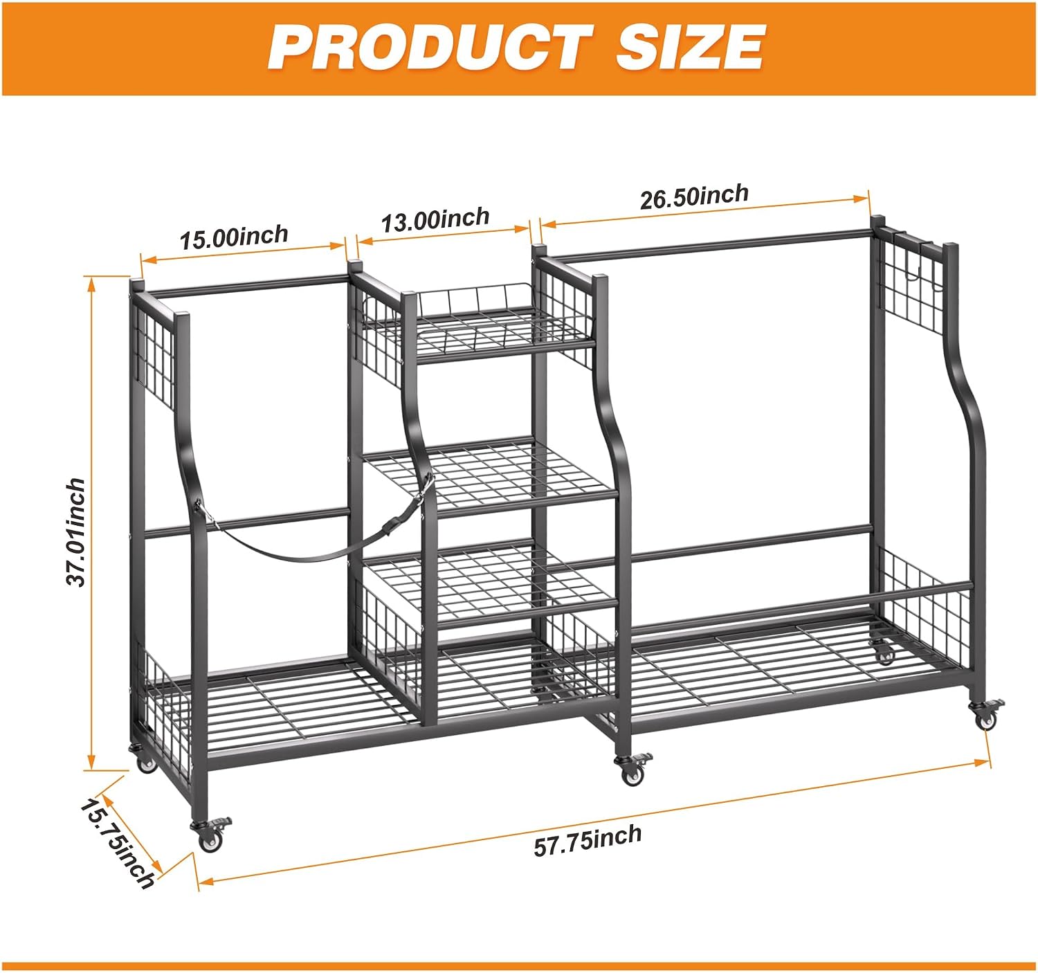 Organizer na torby golfowe, wy – Sports Equipment Garage Storage recenzja i cena