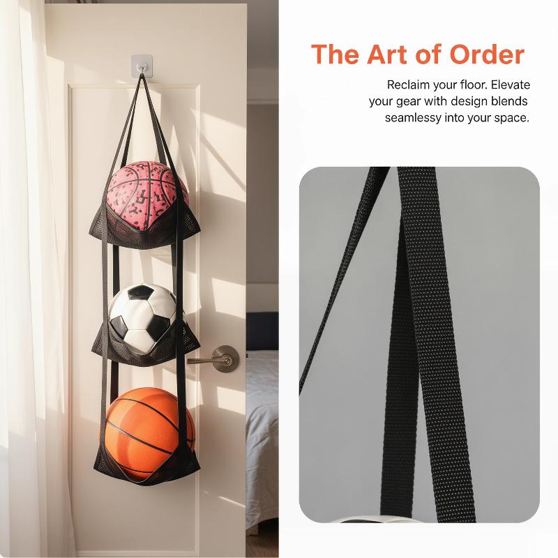 Siatkowa torba do przechowywan – Sports Equipment Garage Storage recenzja i cena
