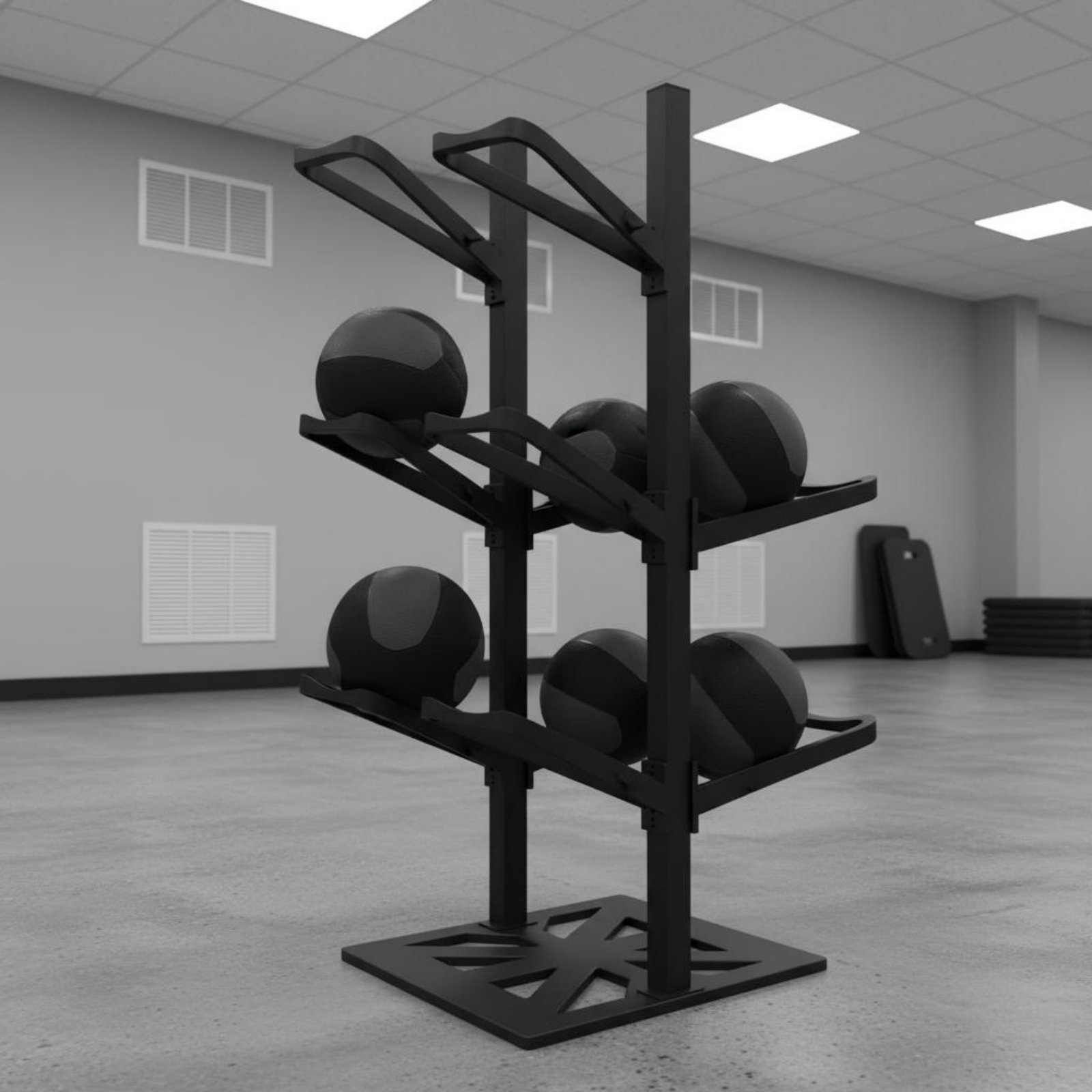 Stojak na piłki do koszykówki, – Sports Equipment Garage Storage recenzja i cena