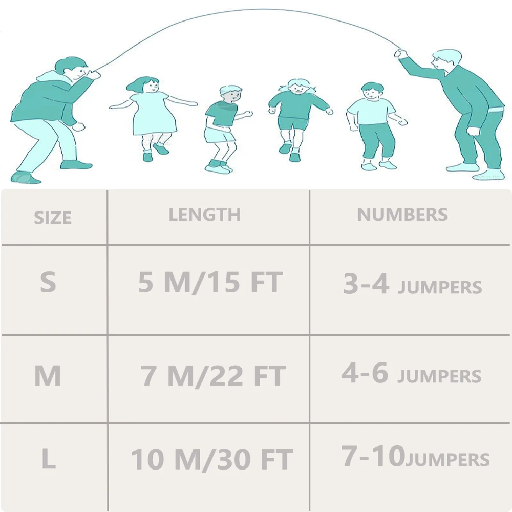 ZHUOHUA 5M-10M Skakanka do ska – Jump Rope Double Dutch recenzja i cena