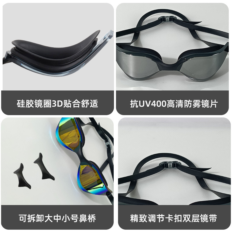 Profesjonalne okulary pływacki – Swimming Goggles Anti Fog recenzja i cena
