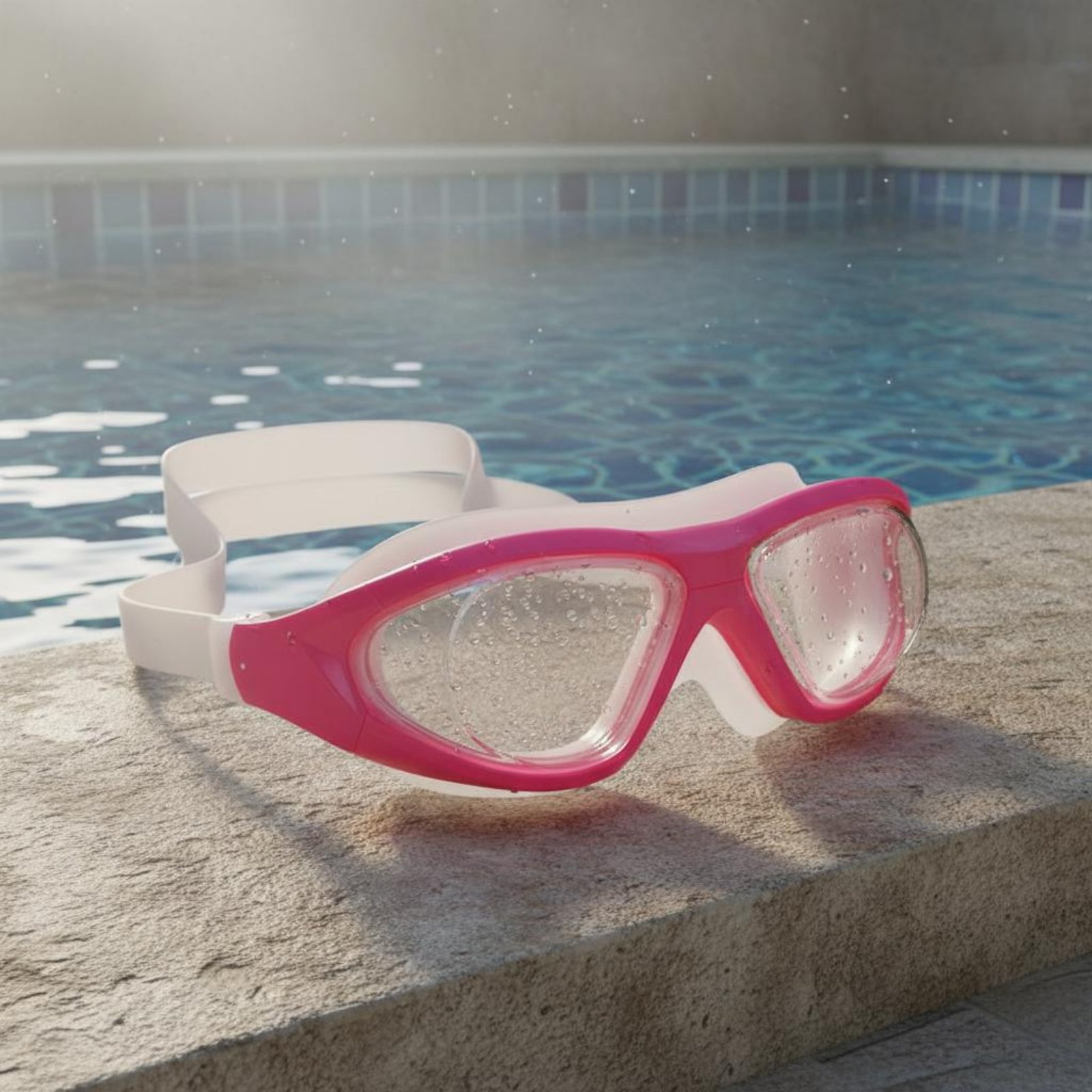 Okulary pływackie z powłoką an – Swimming Goggles Anti Fog recenzja i cena