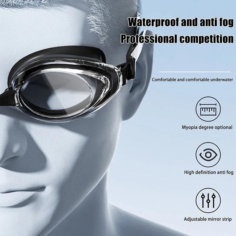Profesjonalne okulary pływacki – Swimming Goggles Anti Fog recenzja i cena