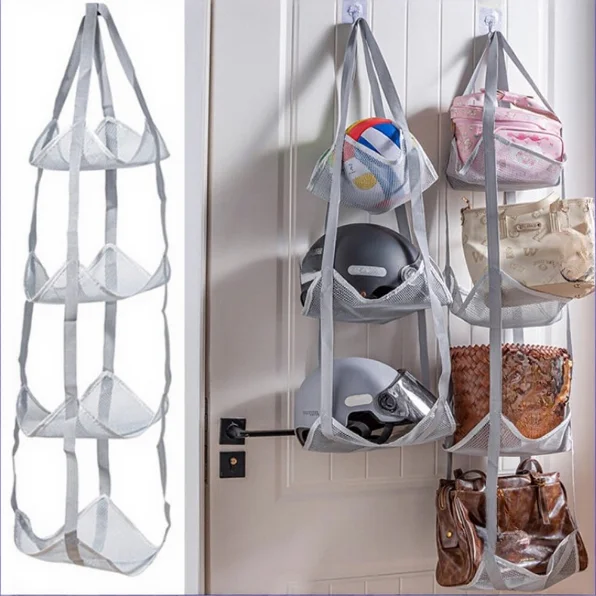 Organizer na piłki z tkaniny O – Sports Equipment Garage Storage recenzja i cena
