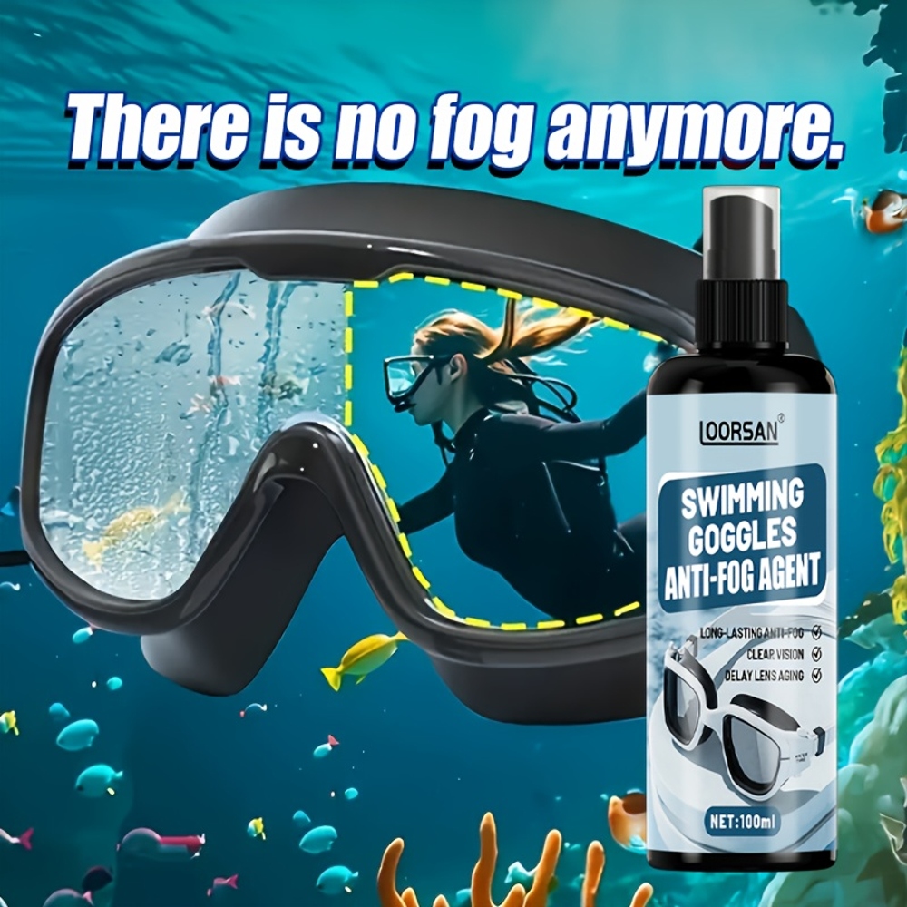 LOORSAN 100ML Spray Przeciwmgi – Swimming Goggles Anti Fog recenzja i cena