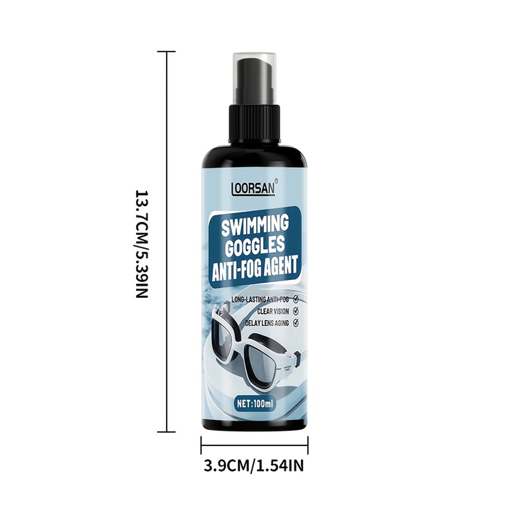 LOORSAN 100ML Spray Przeciwmgi – Swimming Goggles Anti Fog recenzja i cena
