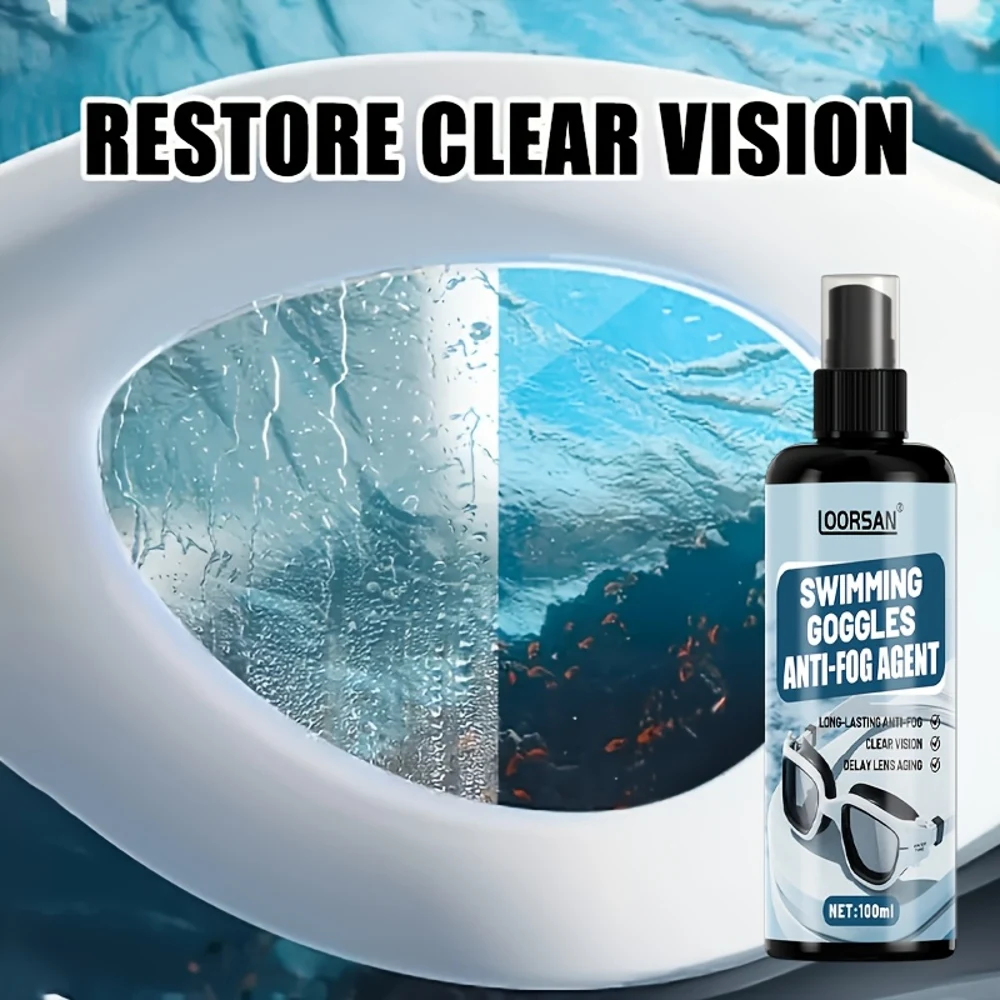 LOORSAN 100ML Spray Przeciwmgi – Swimming Goggles Anti Fog recenzja i cena